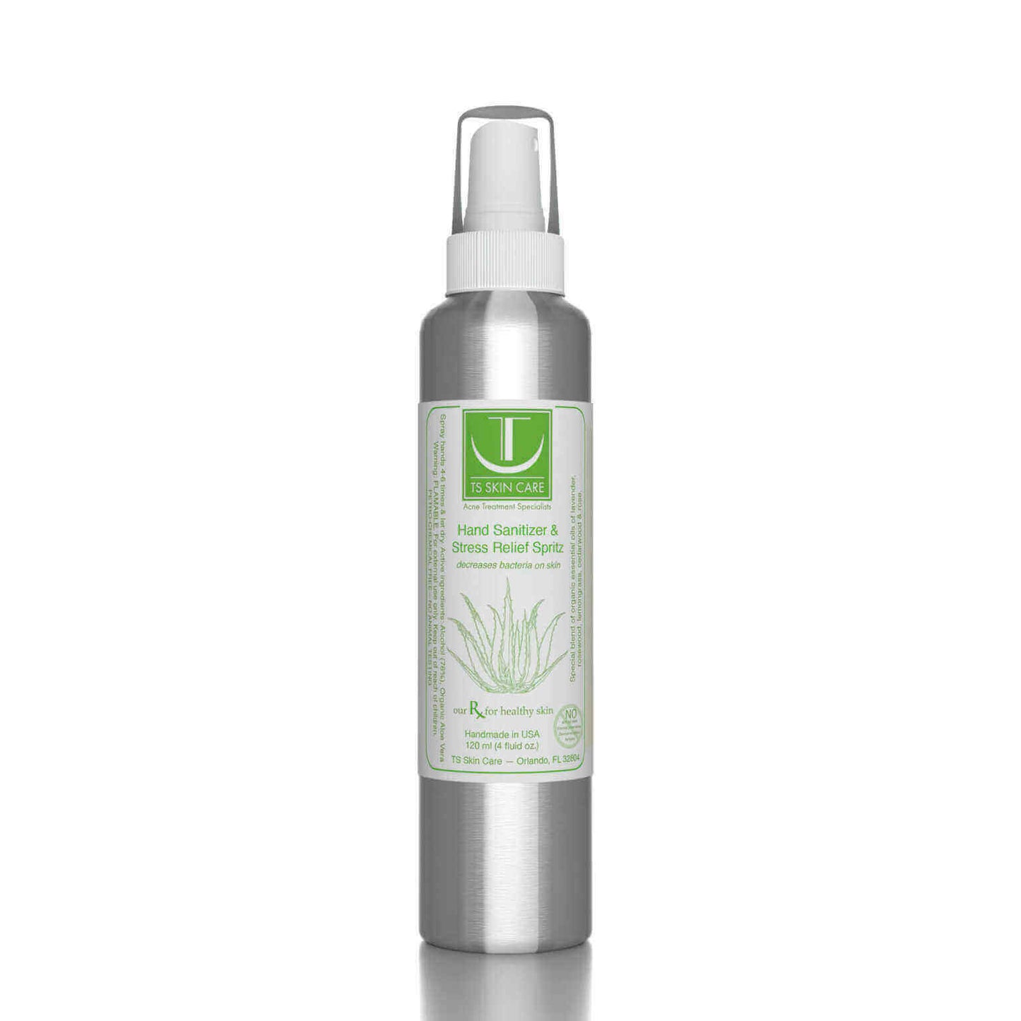 Organic Hand Sanitizer & Stress Relief Spray