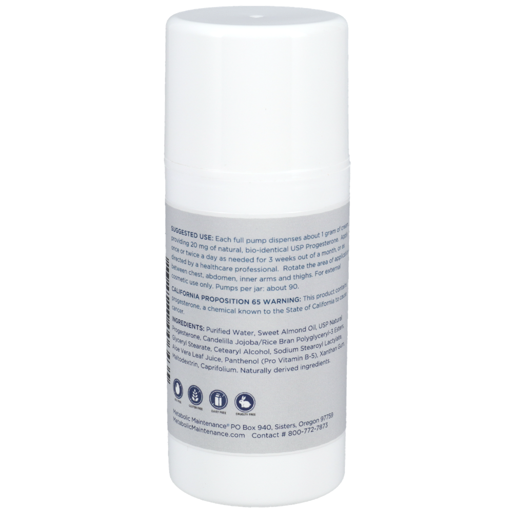 Progeste Cream (Natural) (3.5 Ounces)