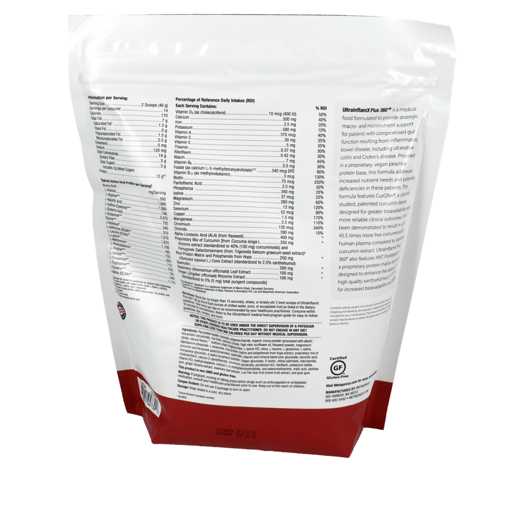 UltraInflamX Plus 360® - Chocolate Orange (644 Grams)
