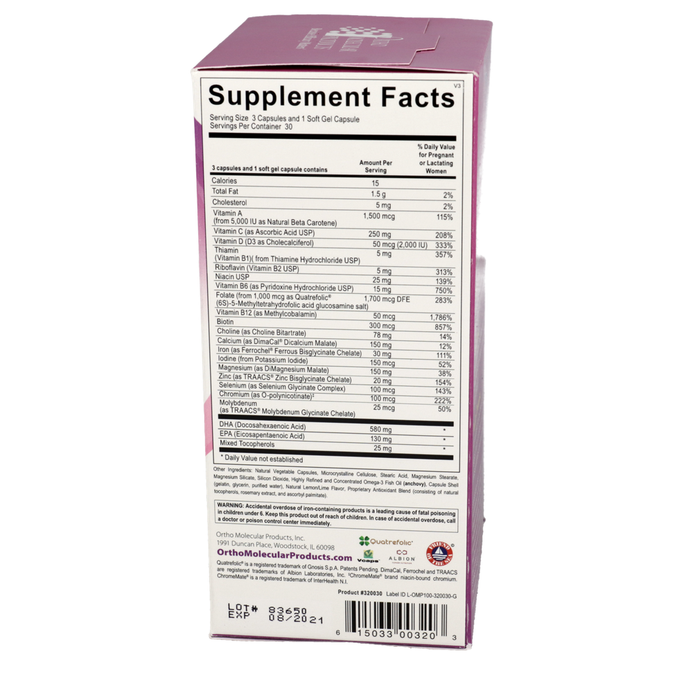 Prenatal Complete with DHA (30 packets)