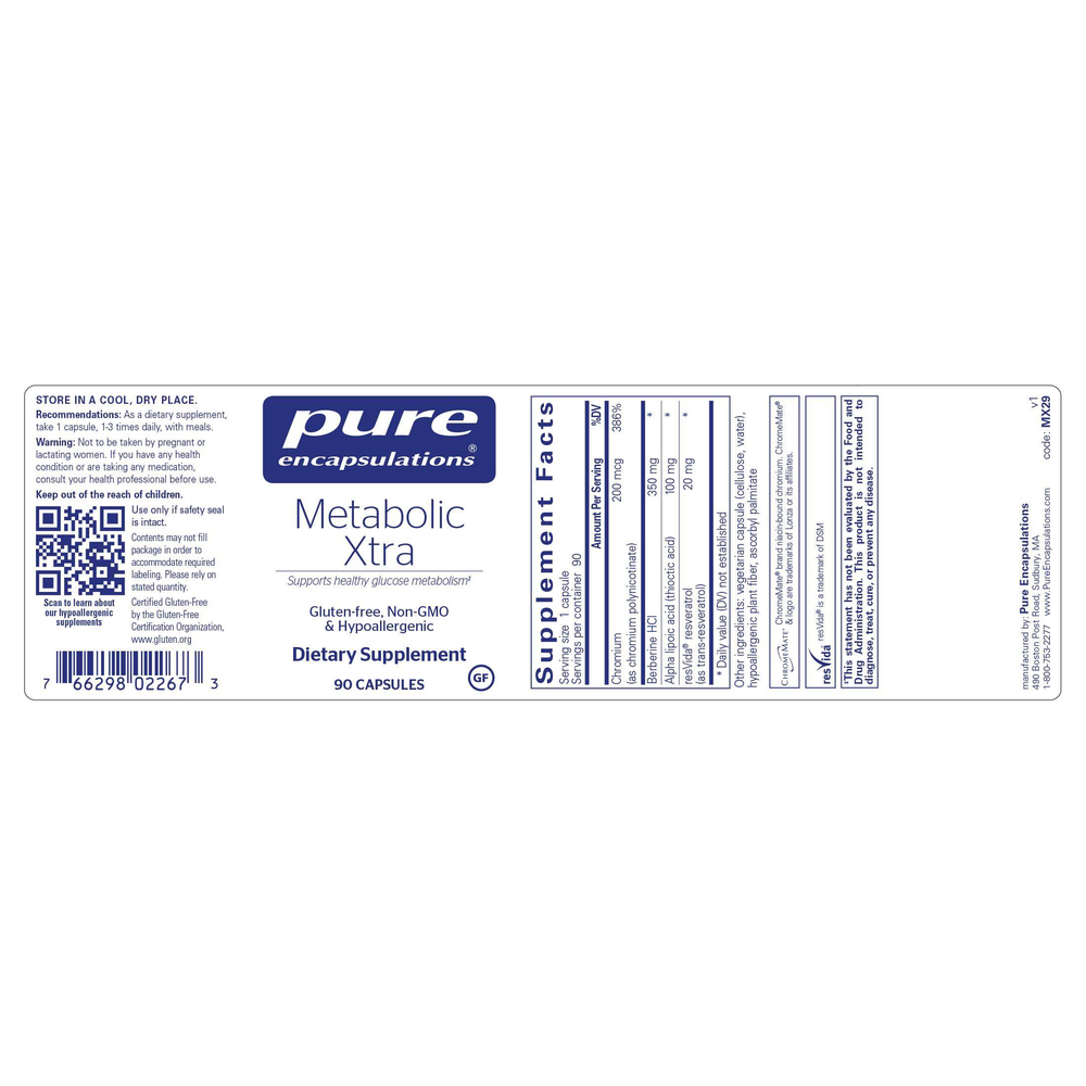 Metabolic Xtra (90 capsules)