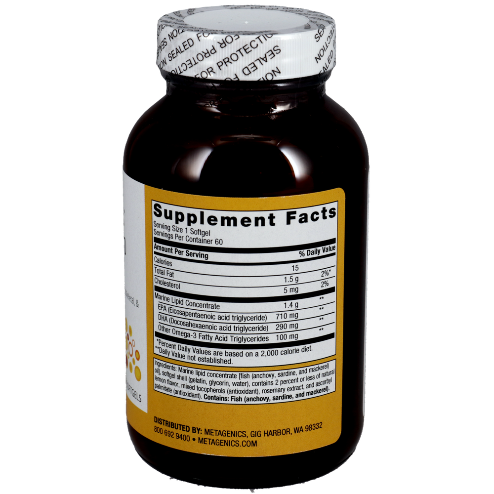 OmegaGenics® EPA-DHA 1000 (60 Softgels)
