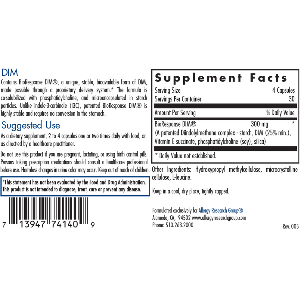 DIM Enhanced Delivery System (120 capsules)