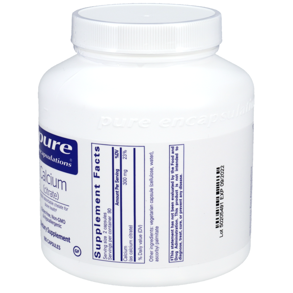 Calcium (Citrate) (180 capsules)