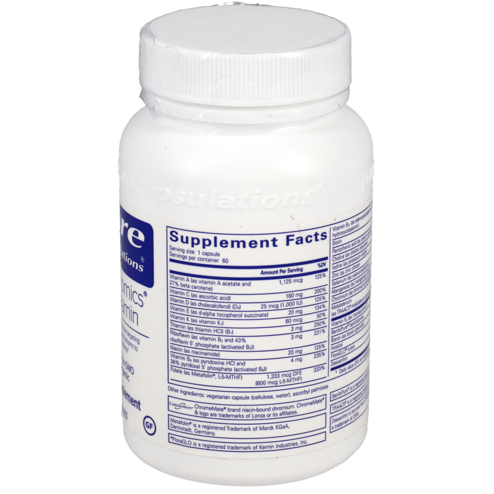 PureGenomics® Multivitamin (60 capsules)