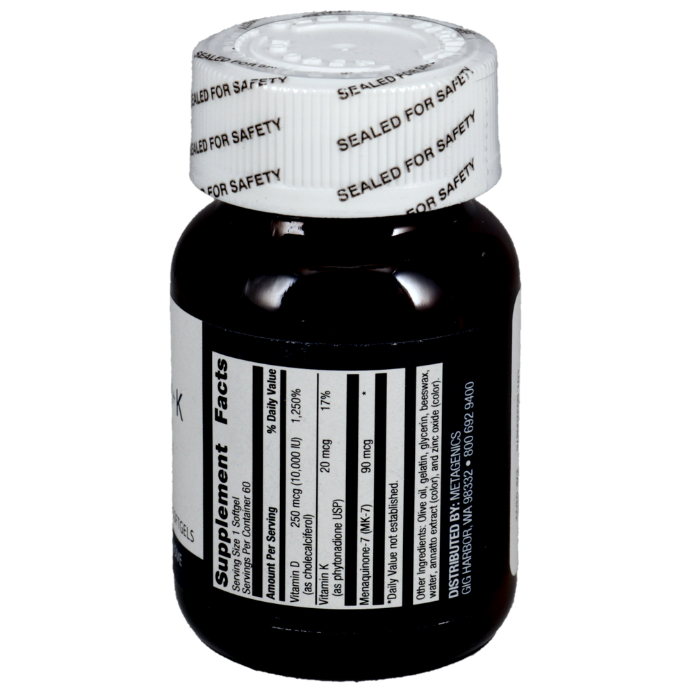 D3 10,000 + K (60 Softgels)