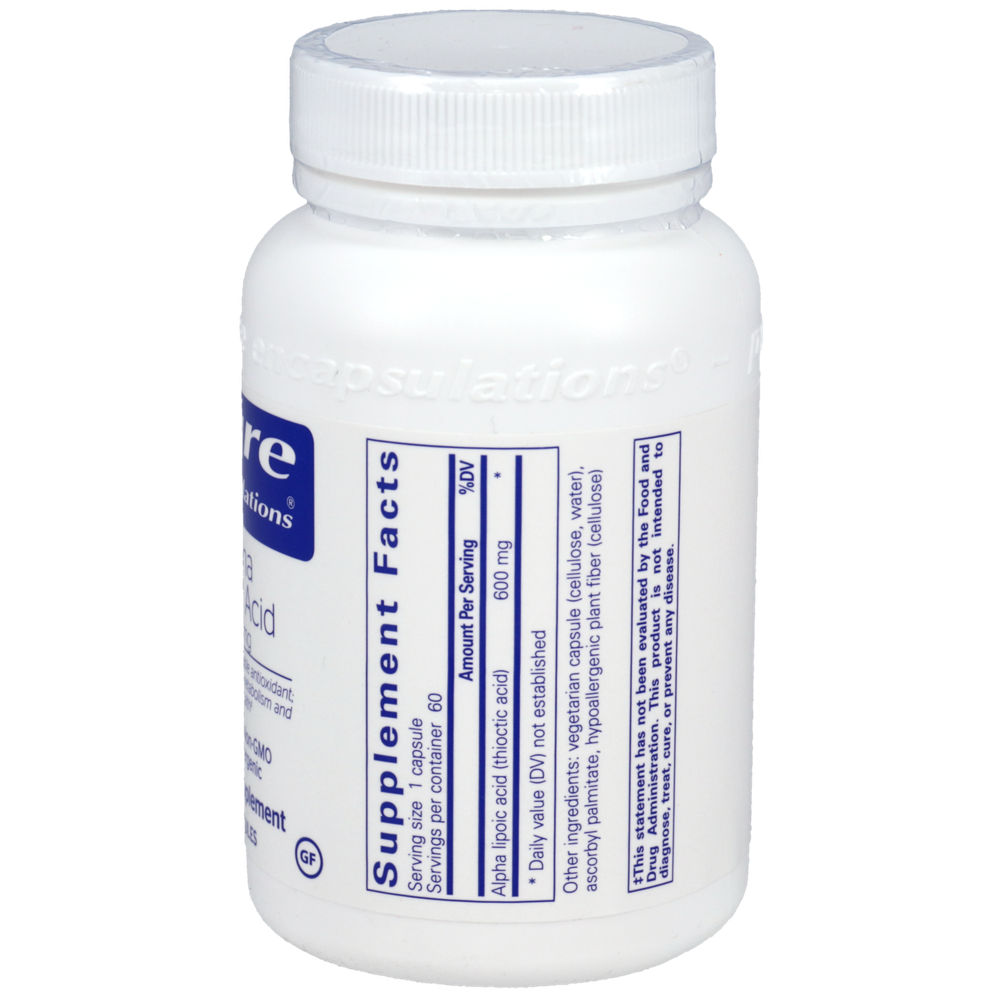 Alpha Lipoic Acid 600mg (60 capsules)