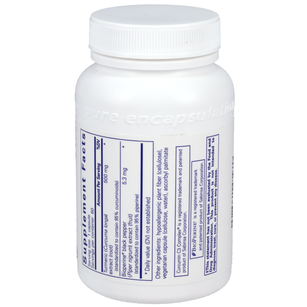 Curcumin 500 w/Bioperine (60 capsules)