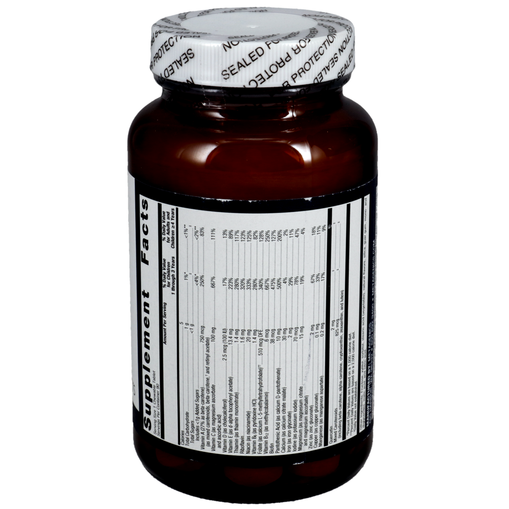 Multigenics® Chewable - Outrageous Orange (90 tablets)