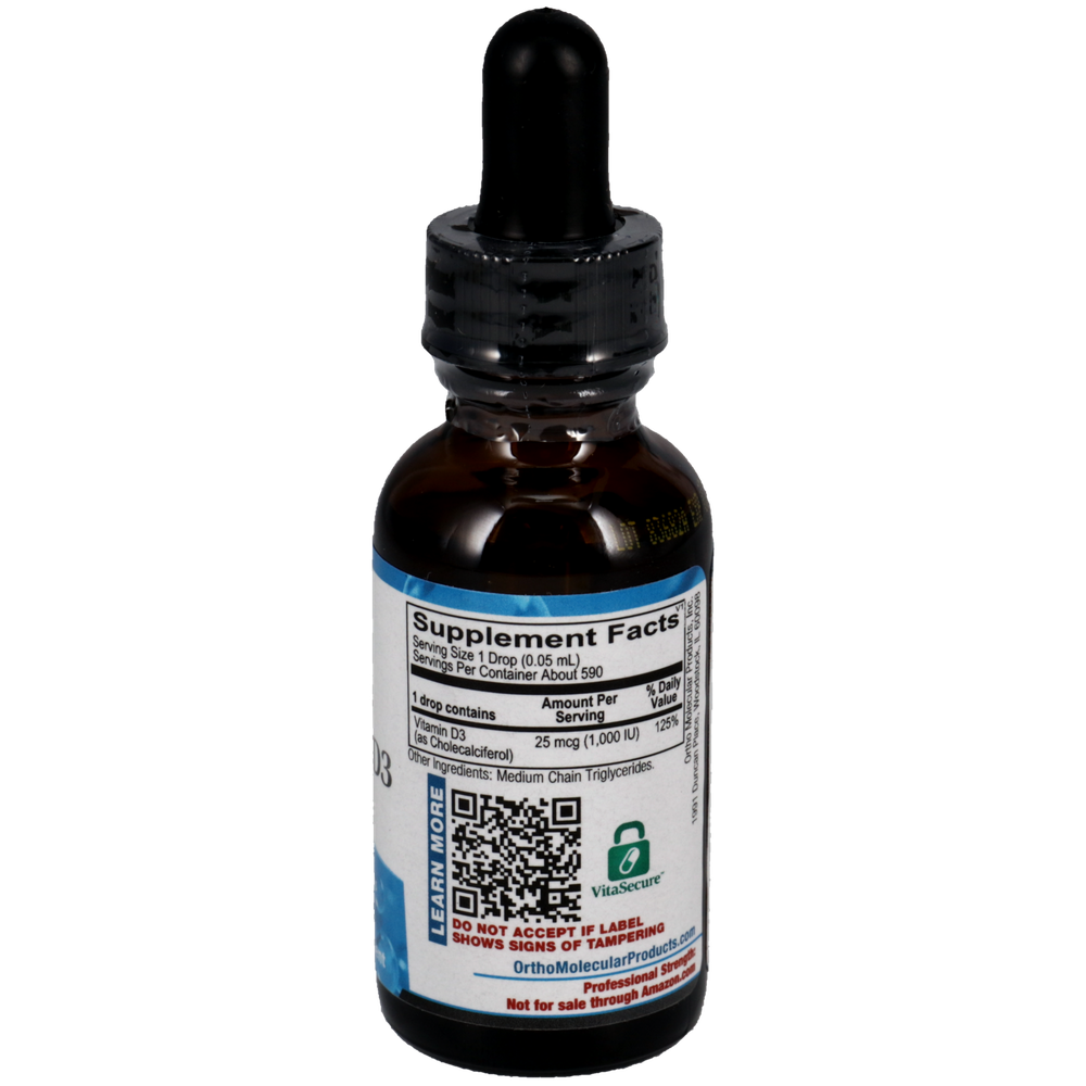 Liquid Vitamin D3 (30 Milliliters)