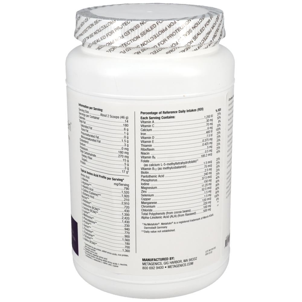 UltraMeal Advanced Protein® - Dutch Chocolate (588 Grams)