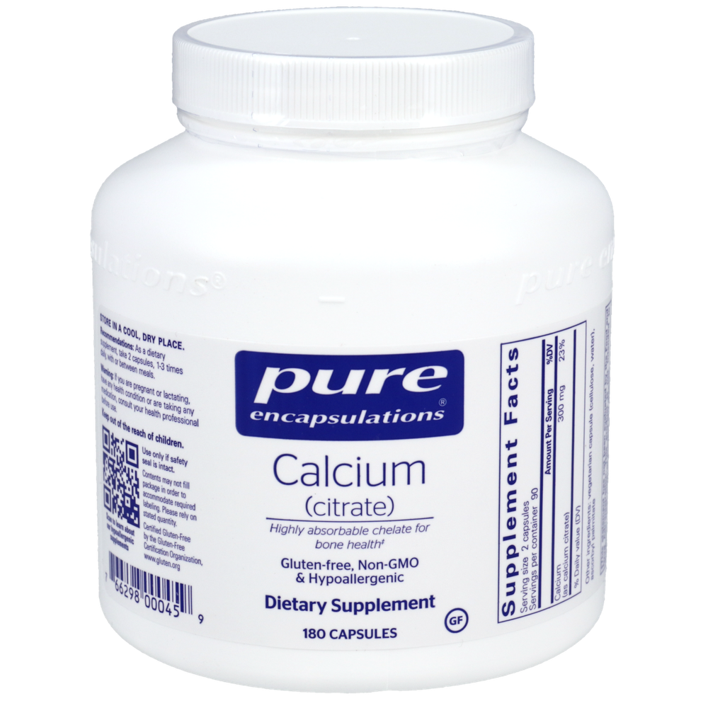 Calcium (Citrate) (180 capsules)