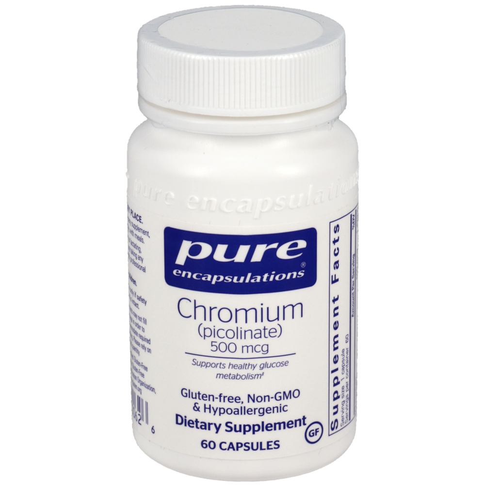 Chromium (Picolinate) 500mcg (60 capsules)