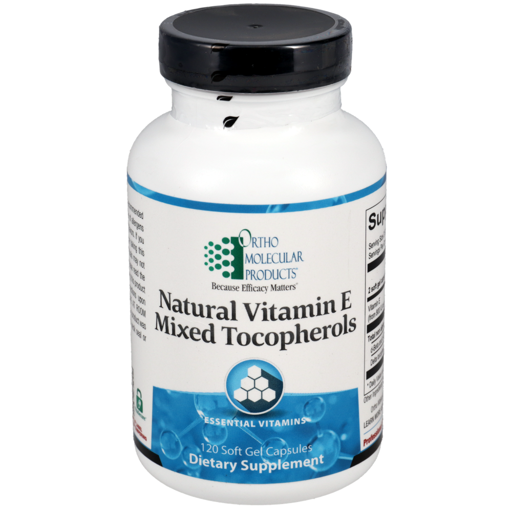 Natural Vitamin E Mixed Tocopherols (120 Softgels)