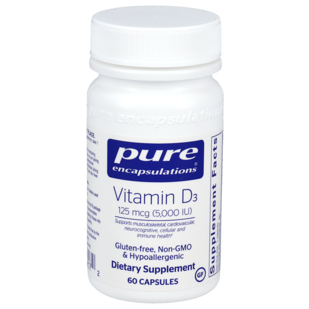 Vitamin D3 125mcg (5,000IU) (60 capsules)