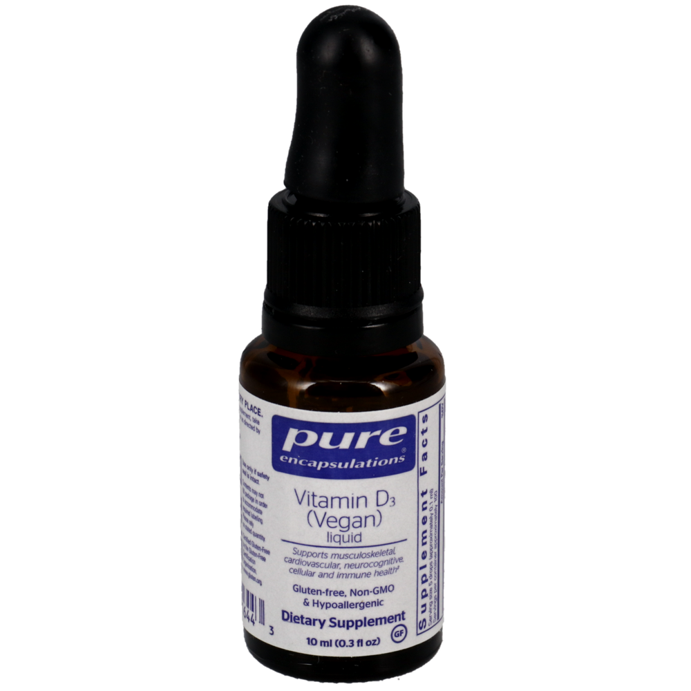 Vitamin D3 (Vegan) Liquid (10 Milliliters)
