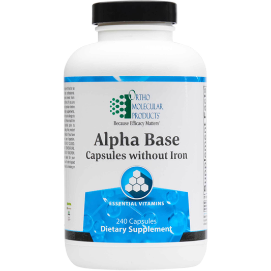 Alpha Base Capsules without Iron (240 capsules)