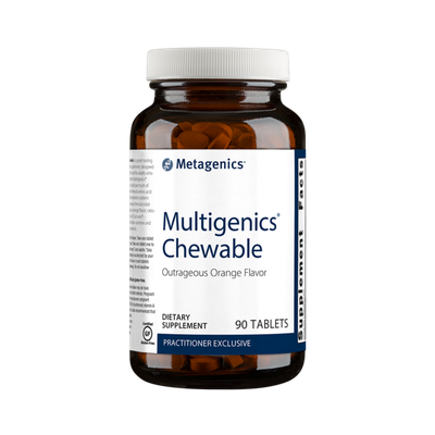 Multigenics® Chewable - Outrageous Orange (90 tablets)