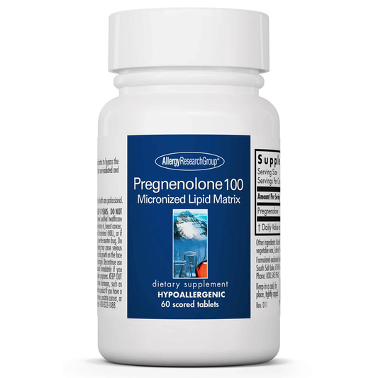 Pregnenolone 100mg Micronized Lipid Matrix (60 tablets)