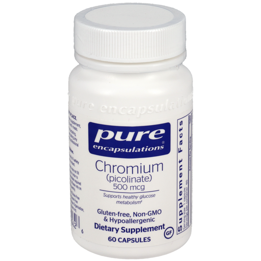 Chromium (Picolinate) 500mcg (60 capsules)