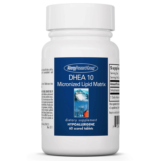 DHEA 10mg Micronized Lipid Matrix (60 tablets)