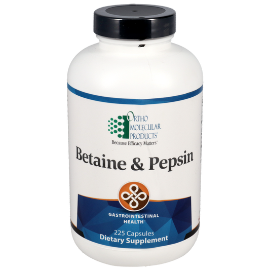 Betaine & Pepsin (225 capsules)