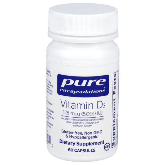 Vitamin D3 125mcg (5,000IU) (60 capsules)