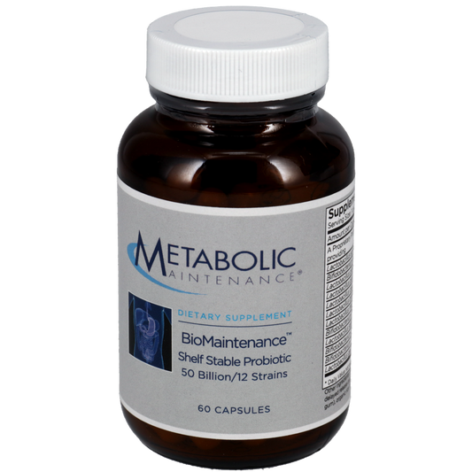 BioMaintenance™ Shelf Stable Probiotic 50 billion 12 Strains (60 capsules)