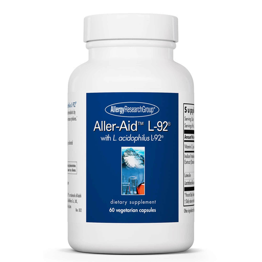 Aller-Aid L-92 with L. acidophilus L-92 (60 capsules)