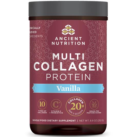 Multi Collagen Protein Vanilla (24 servings)